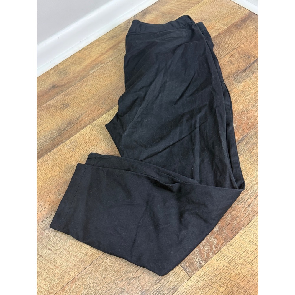 Old Navy Skinny Stretch Chino Pants Mens 36x27 Black Slim Fit Trousers